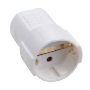 Kištukinis lizdas su įžeminimu, vnt.