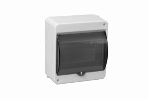 Automatinių jungiklių skydas, paviršinis, 4 modulių