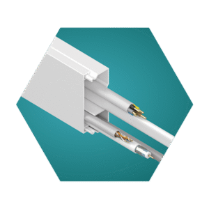 Plastikiniai kabelio kanalai