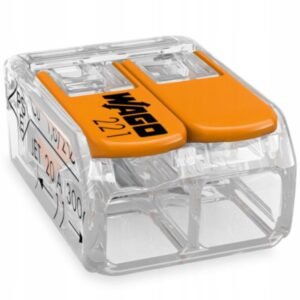 Univ.2 laidų jungtis WAGO 32A, 0.2-4mm²