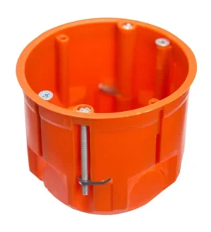 Montavimo dėžutė, pogipsinė, 60mm, su sraigtais, Pawbol, vnt.