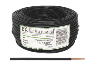 Elektros montavimo kabelis LGY HO7V-K / HO7V-U-K