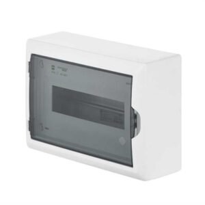 Automatinių jungiklių skydas, paviršinis, 8 modulių