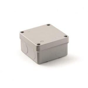 Hermetinė paskirstymo dėžutė, pilka Ø D80x45 IP55, vnt.